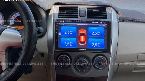Màn hình DVD Android xe Toyota Altis 2008 - 2013| Zestech Z800 New